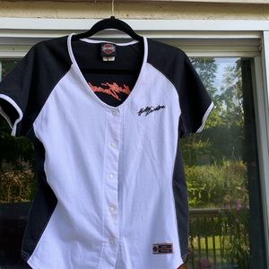 Harley cropped shirt